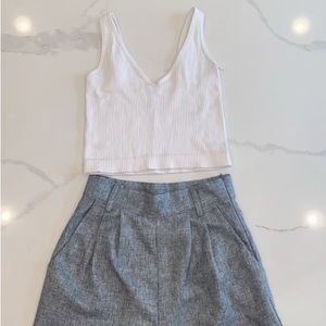 Super Cute Wide Leg And Crop Top Set💕